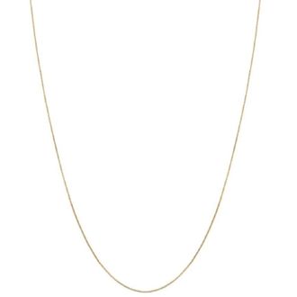 Pompeii3 10k Yellow Gold Box Chain (18-inch)