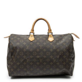 Louis Vuitton Pre-owned Womens Speedy 4 Handbag - Brown - One Size