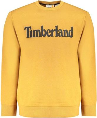 Timberland Heren, Sweatshirts & Hoodies, Geel, Maat: 2XL Katoen