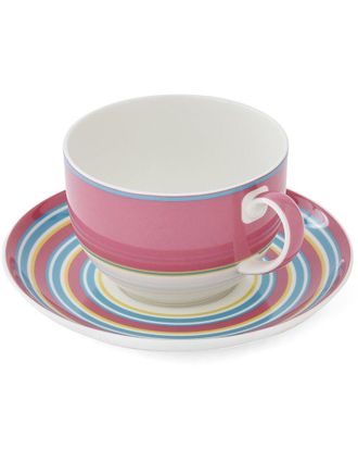 Spode Kit Kemp Breakfast Cup & Saucer