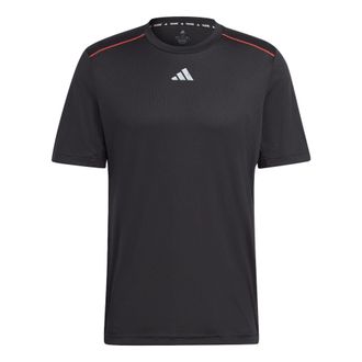 adidas Workout Base Logo Tee Black Transparent IB7901