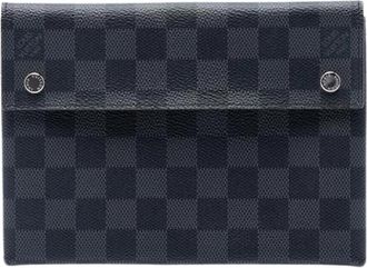 Louis Vuitton Pre-owned Alpha Pochette MM - Heren - Vintage Clutch - Grijs - ONE Size - Vintage
