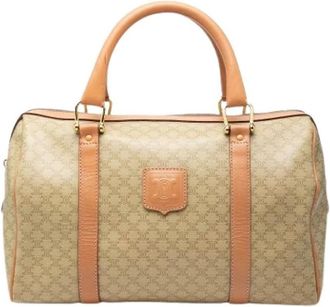 Celine Pre-owned Boston Bag - Dames - Vintage Handtas - Beige - ONE Size - Vintage