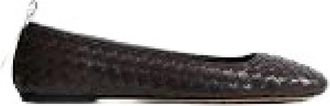 Bottega Veneta Charlotte Ballerina - Dames - Ballerinas - Bruin - 40 EU - Leer - Schoenen