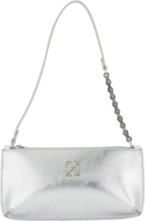 Off-white Borsa a Spalla Jitney - - Bags - Donna - Grigio - ONE SIZE