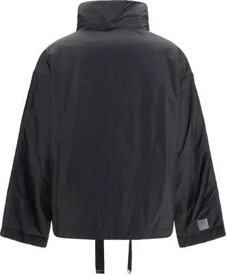 Max Mara Womens Short Padded Jacket Black Outer: Polyester Puffer