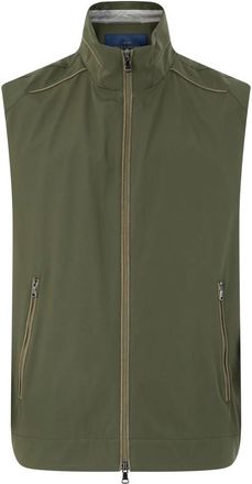 Paul & Shark Gilet con zip e collo alto - - Jackets - Uomo - Verde - L
