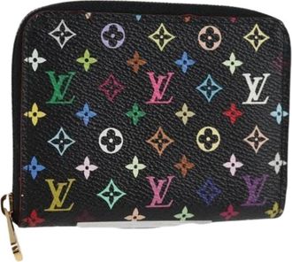 Louis Vuitton Pre-owned Canvas Portemonnee - Dames - Vintage Accessoires - Zwart - ONE Size - Vintage