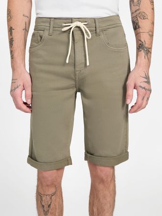 Guess Eco Linus Knit Denim Shorts