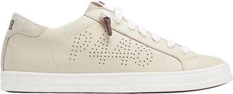 P448 John Shore - Heren - Sneakers - Beige - 41 EU - Leer - Schoenen