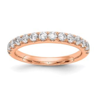 Diamond2Deal 14k Gold Lab Grown Diamond Wedding Band Ring 3/4Ct Clarity- VS Color- D-E