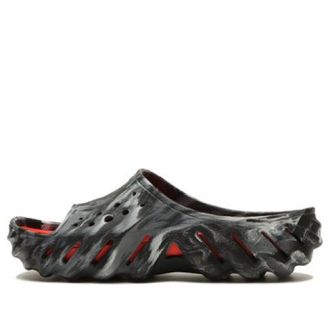 Crocs Marbled Echo Slide Black 208467-0X9