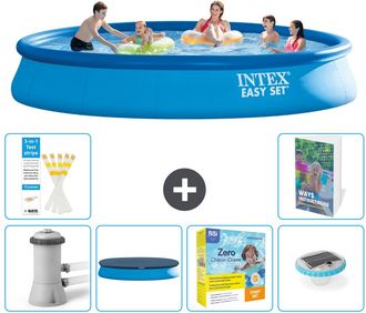 Intex Piscina Easy Set Redonda - 457x84 Cm - 7-piezas S178