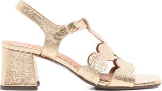 Chie Mihara Sandali Linaza con fibbia - Oro