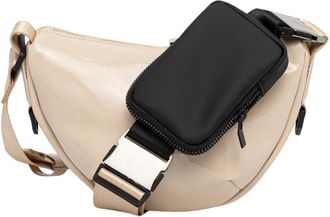 Rains Valera Schoudertas Mini - Dames - Schoudertassen - Beige - ONE Size - Polyester - Tassen