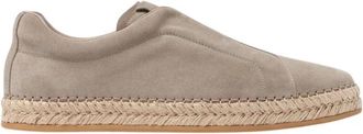 Scarosso Thiago Grijze Su&egrave;de Espadrilles - Heren - Espadrilles - Grijs - 40 1/2 EU - Su&egrave;de - Schoenen
