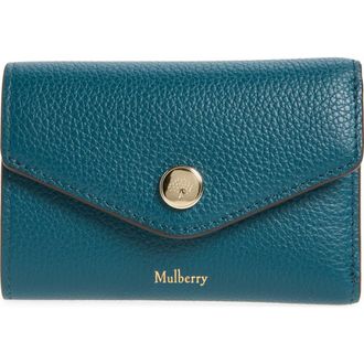 Mulberry Folded Multi-Card Wallet in Out Of The Blue at Nordstrom