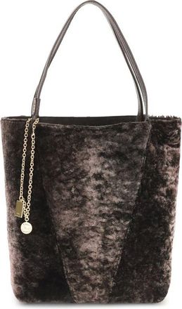 Chloé Brown Lamb Ovis Aries Aries Shoulder Womens Bag