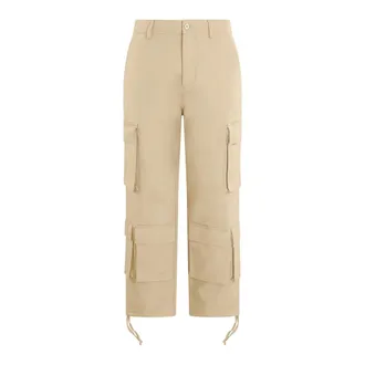 Represent Represent, Broeken, Heren, Beige, L, Katoen, Baggy Cargo Broek