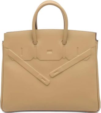 Herm&egrave;s 2025 Shadow Birkin 25 Poussier handtas - Beige