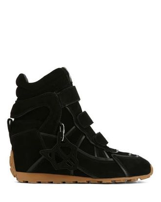Naked Wolfe Element Wedge in Black Suede at Nordstrom, Size 37.5