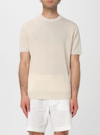 HUGO BOSS Maglia a girocollo basic Boss in lino