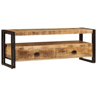 vidaXL Vidaxl - Mobile Porta tv 120x35x45 cm Legno Massello di Mango