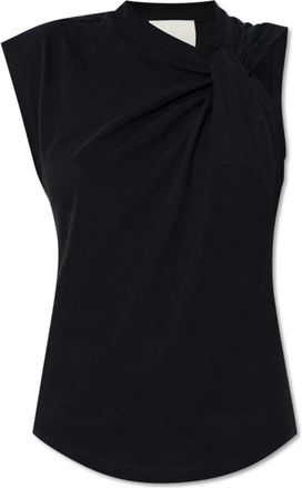 Isabel Marant Dames, Tops, Zwart, Maat: XS Katoen