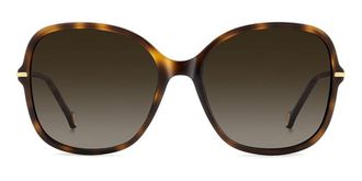 Carolina Herrera HER 0269/S 086/HA Womens Sunglasses Tortoiseshell Size 58