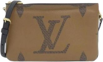 Louis Vuitton Pre-owned M69203 Pochette Schoudertas - Dames - Vintage Schoudertas - Bruin - ONE Size - Vintage