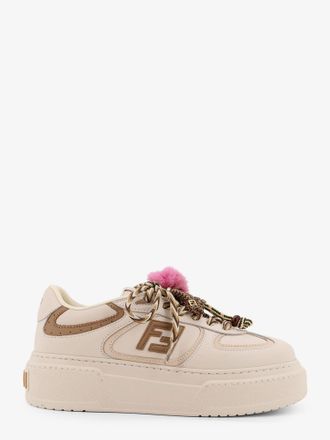 Fendi Sneakers Fendi Match platform in pelle con charms - FENDI - gender_Woman