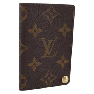 Louis Vuitton Pre-owned Card Case - - Pre-owned - Donna - Marrone - ONE SIZE