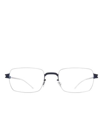 Mykita Bril met vierkant montuur - Zilver
