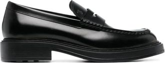 Tod's Leren Loafer Schoen - Heren - Loafers - Zwart - 45 EU - Schoenen