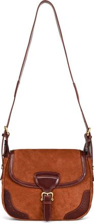 OLD TREND Camellia Genuine Leather Structured Mailbag in Brown at Nordstrom
