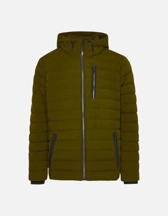 Moose Knuckles Mens Moose Knuckles Hooper Park Green Down Jacket - Tan - Size: Regular/36