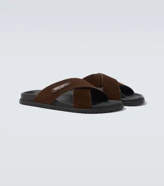 Dolce & Gabbana Suede slides