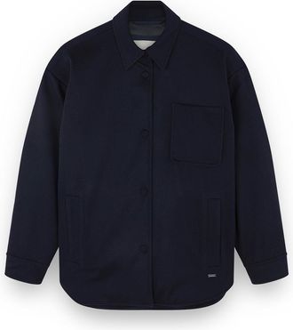 Paul & Shark Overshirt aus Kaschmir, Woman, Blue, Size: XS