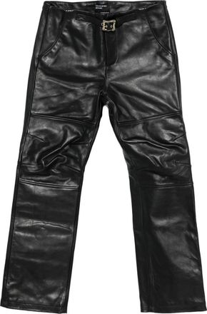 Enfants Riches Deprimes Buckle Panelled Trousers