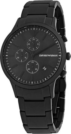 Emporio Armani Chronograph Quartz Black Dial Mens Watch AR11275
