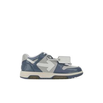 Off-white Schoenen, Heren, Blauw, 43 EU, Slippers