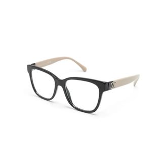 Chanel Glasses, female, Black, Size: 54 MM Optical Frame