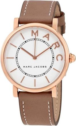 Marc Jacobs Roxy Horloge - Dames - Horloges - Roze - ONE Size - Leer - Accessoires