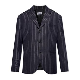 Off-white Jassen, Heren, Blauw, M, Wol, Wollen Blazer