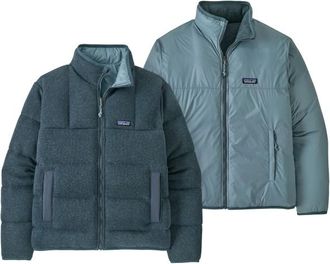 Patagonia Reversible Down Better Sweater Daunenjacke f&uuml;r Herren | blau