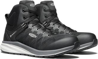 Keen Mens Keen Vista Energy Mid 1024588 Vapor Black Carbon Toe Work Boots ZAP172