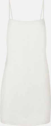 Asceno Geneva linen minidress