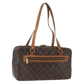 Louis Vuitton Pre-owned Shoulder Bags, female, Brown, Size: ONE SIZE Pre-owned Canvas Shoulder Bag
