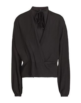 8 by YOOX VISCOSE V-NECK BLOUSE