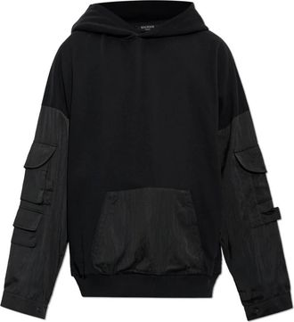 Balmain Hombre, Sudaderas, Negro, Talla: XL
